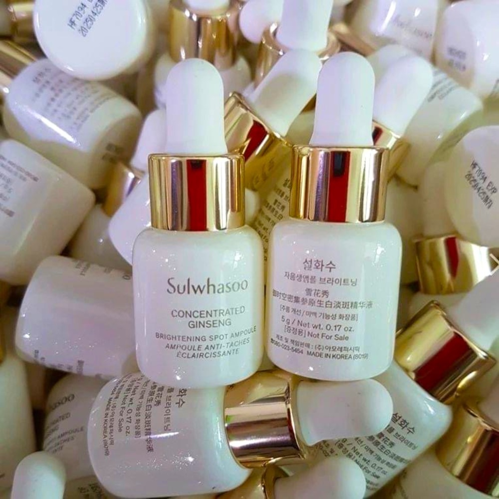 Sulwhasoo Concentrated Ginseng Brightening Spot Ampoule 5g x 2 pcs Anti-aging
